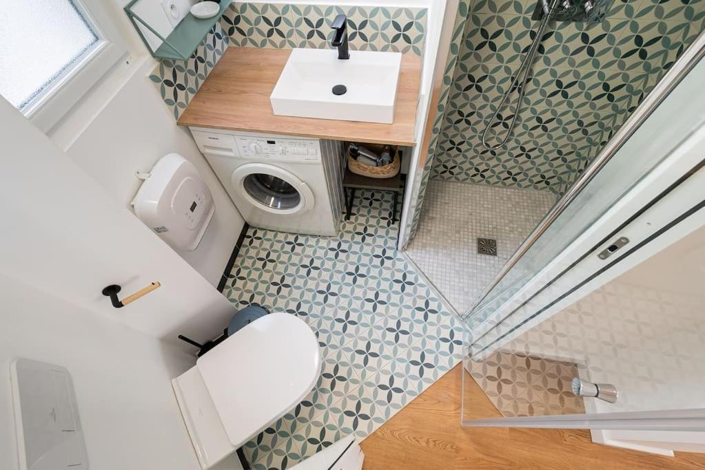 Le Contemporain, Charmant T1, Clim, Centre Ville Montpellier Zewnętrze zdjęcie